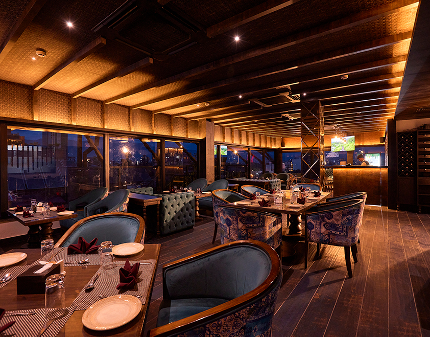 The Rooftop Lounge and Shisa